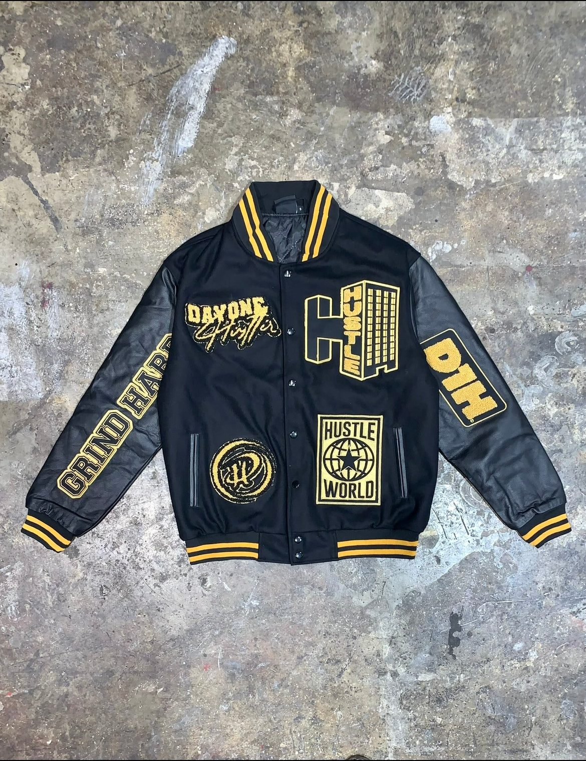 D1H FULLY CUSTOM VARSITY JACKET