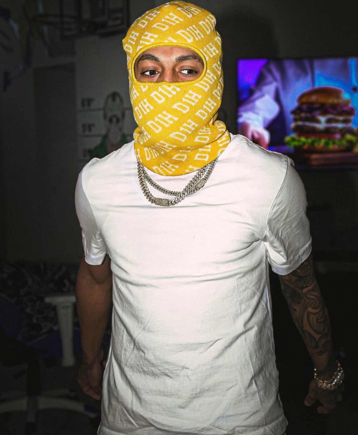 D1H Ski Mask ( YELLOW )