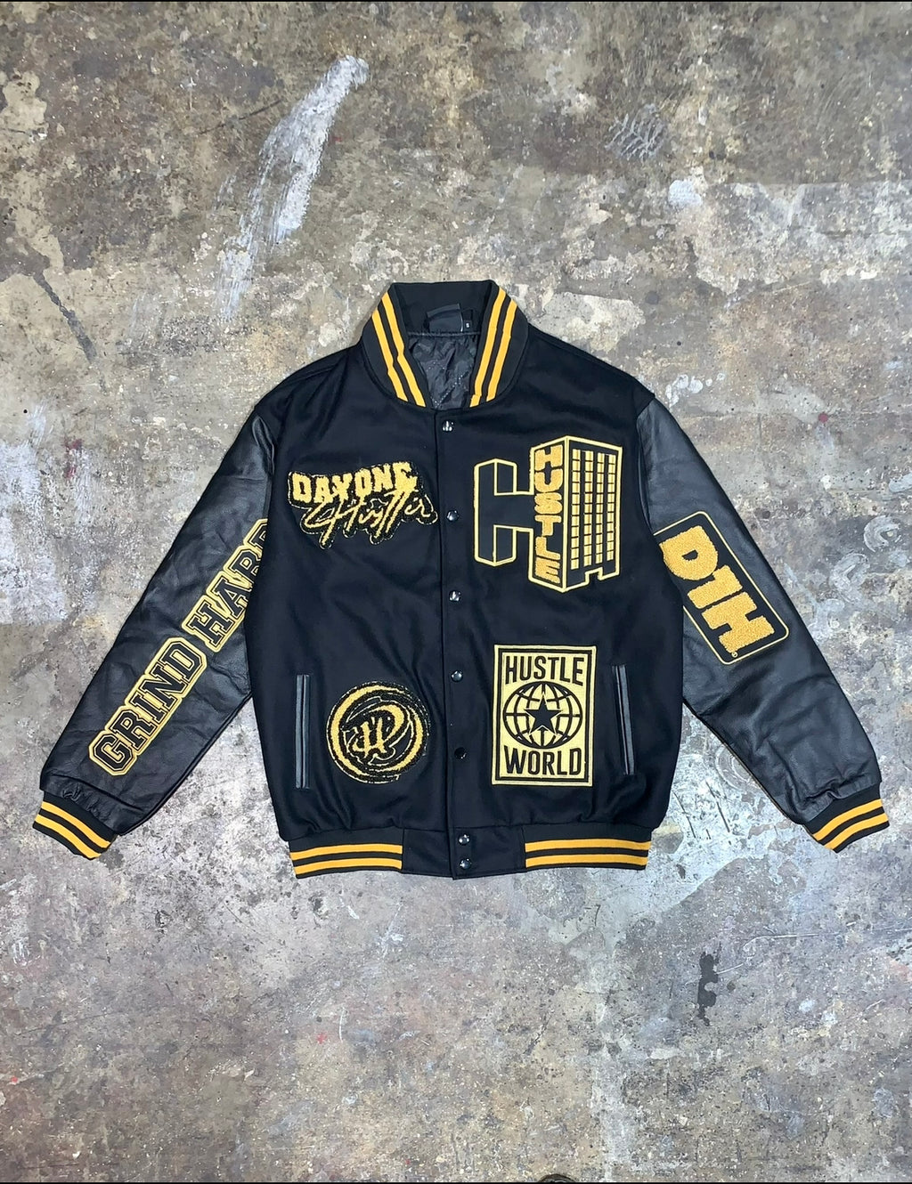 D1H FULLY CUSTOM VARSITY JACKET