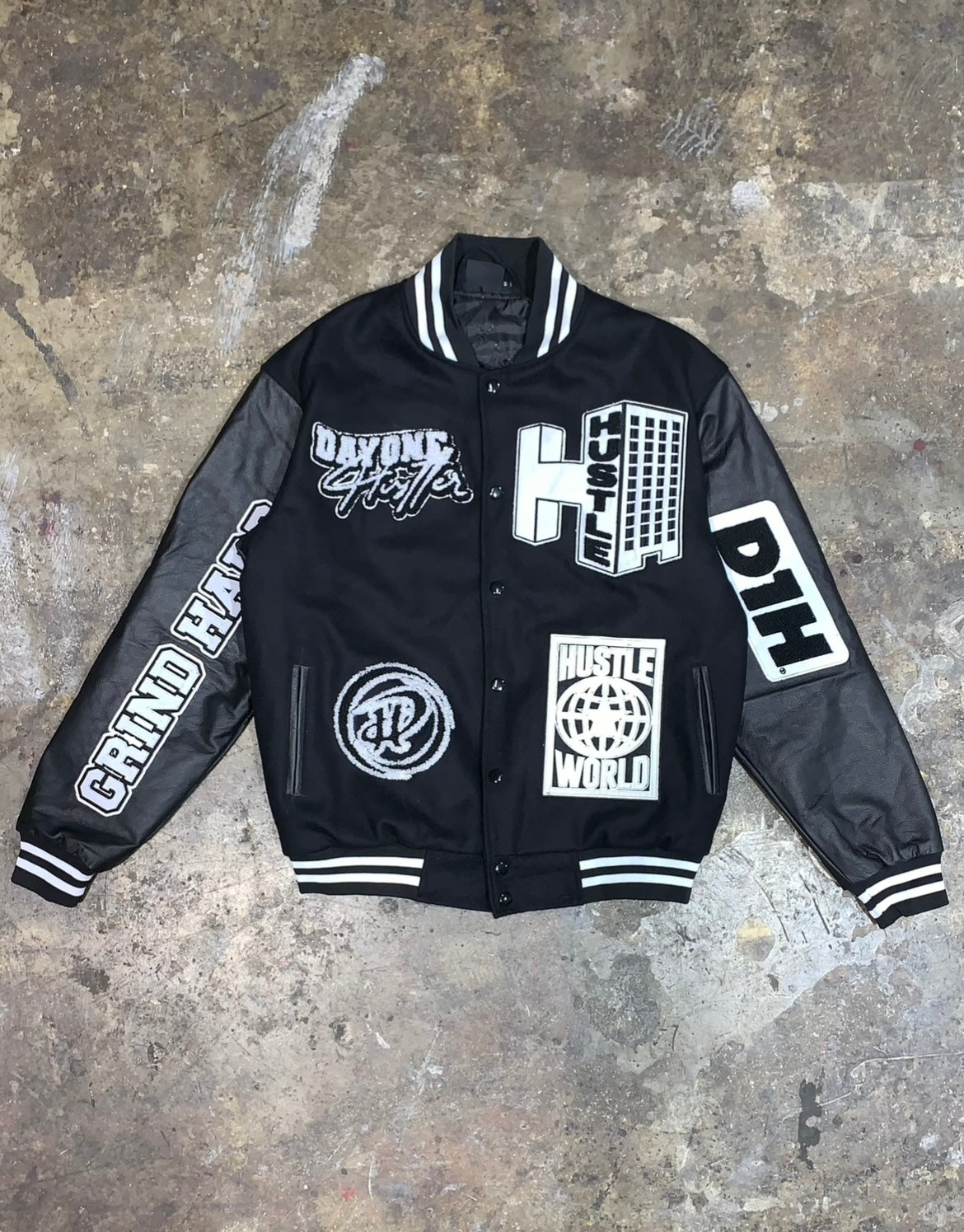 D1H FULLY CUSTOM VARSITY JACKET
