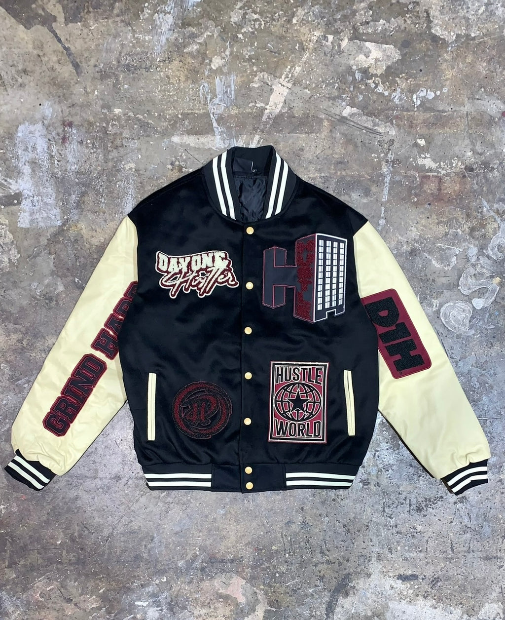D1H FULLY CUSTOM VARSITY JACKET