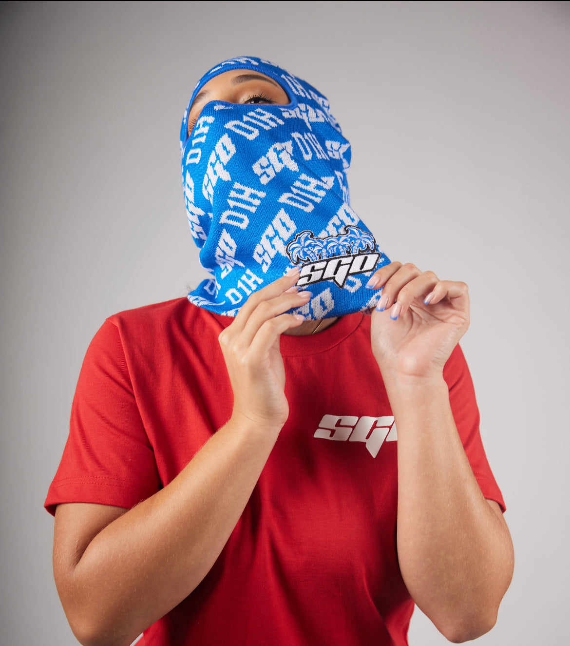 D1H X SGO COLLAB SKI MASK blue