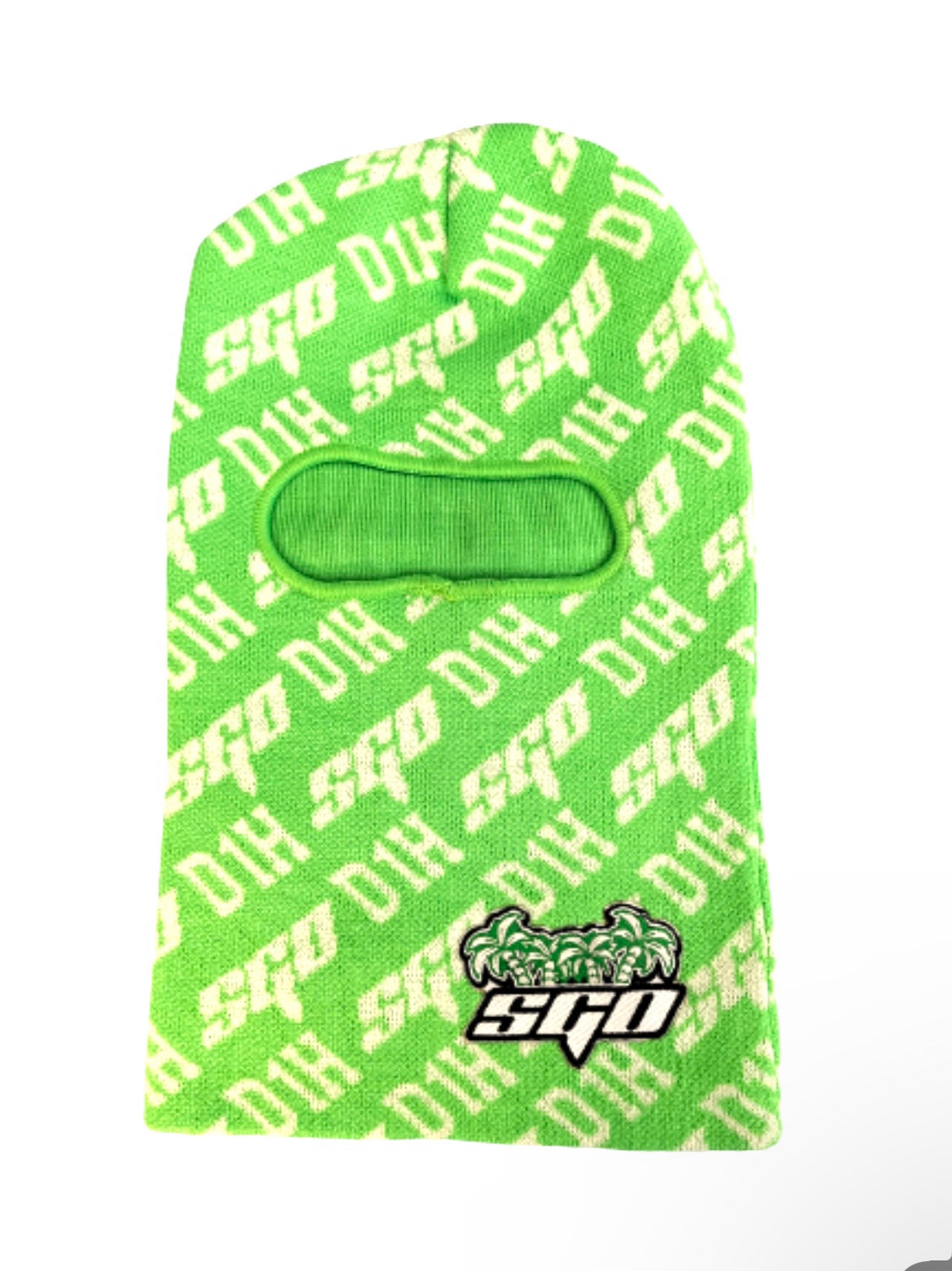 D1H X SGO COLLAB SKI MASK green