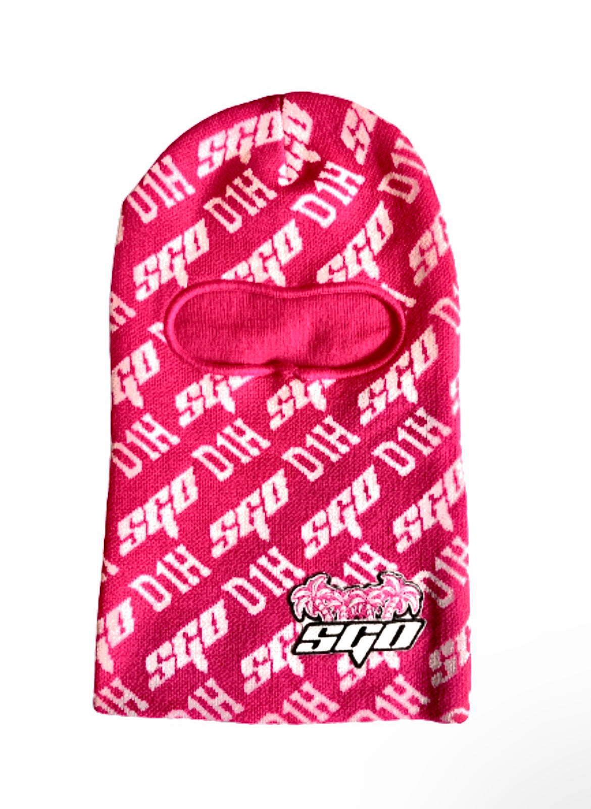 D1H X SGO COLLAB SKI MASK pink