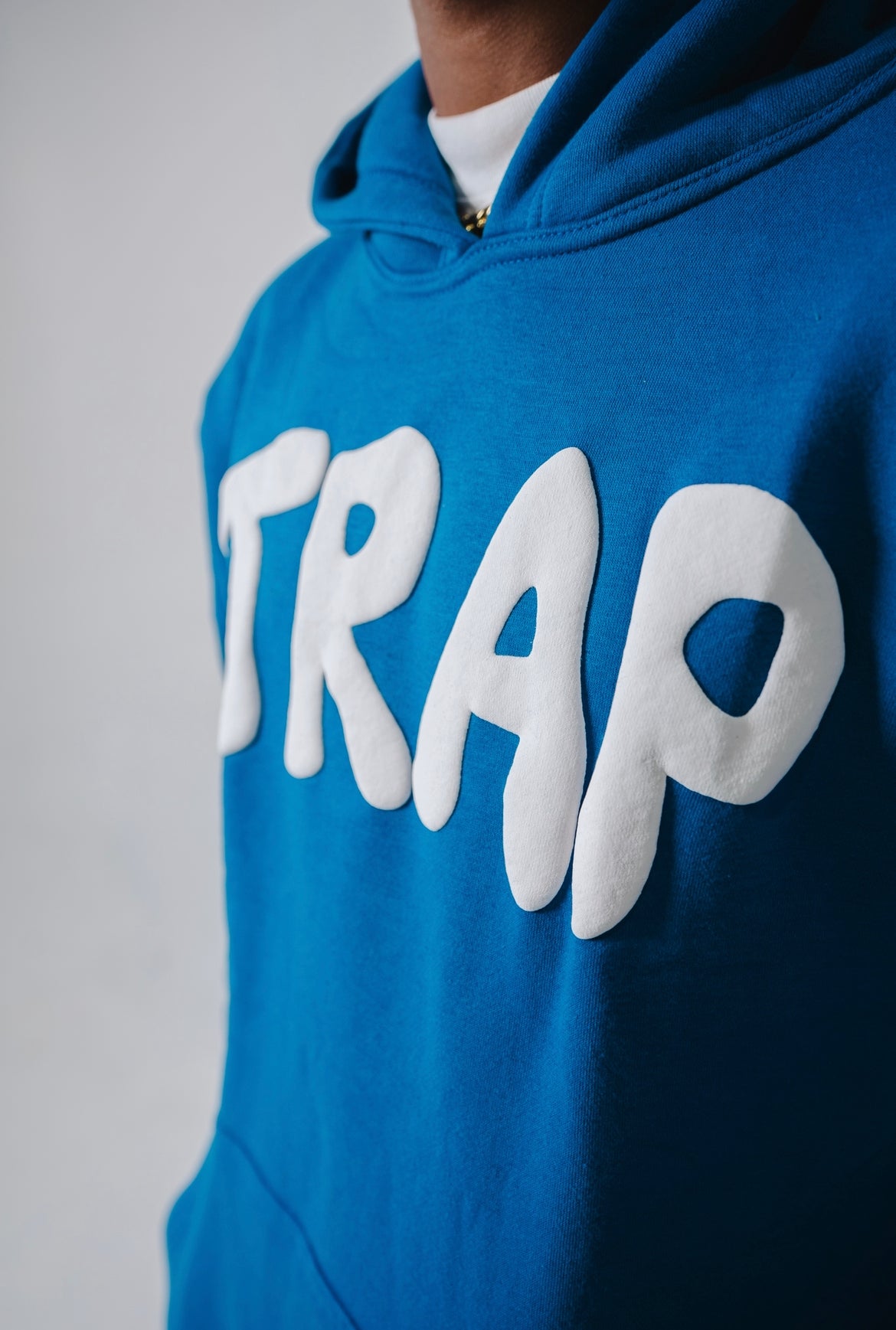 TRAP Hoodie ( Blue / White )