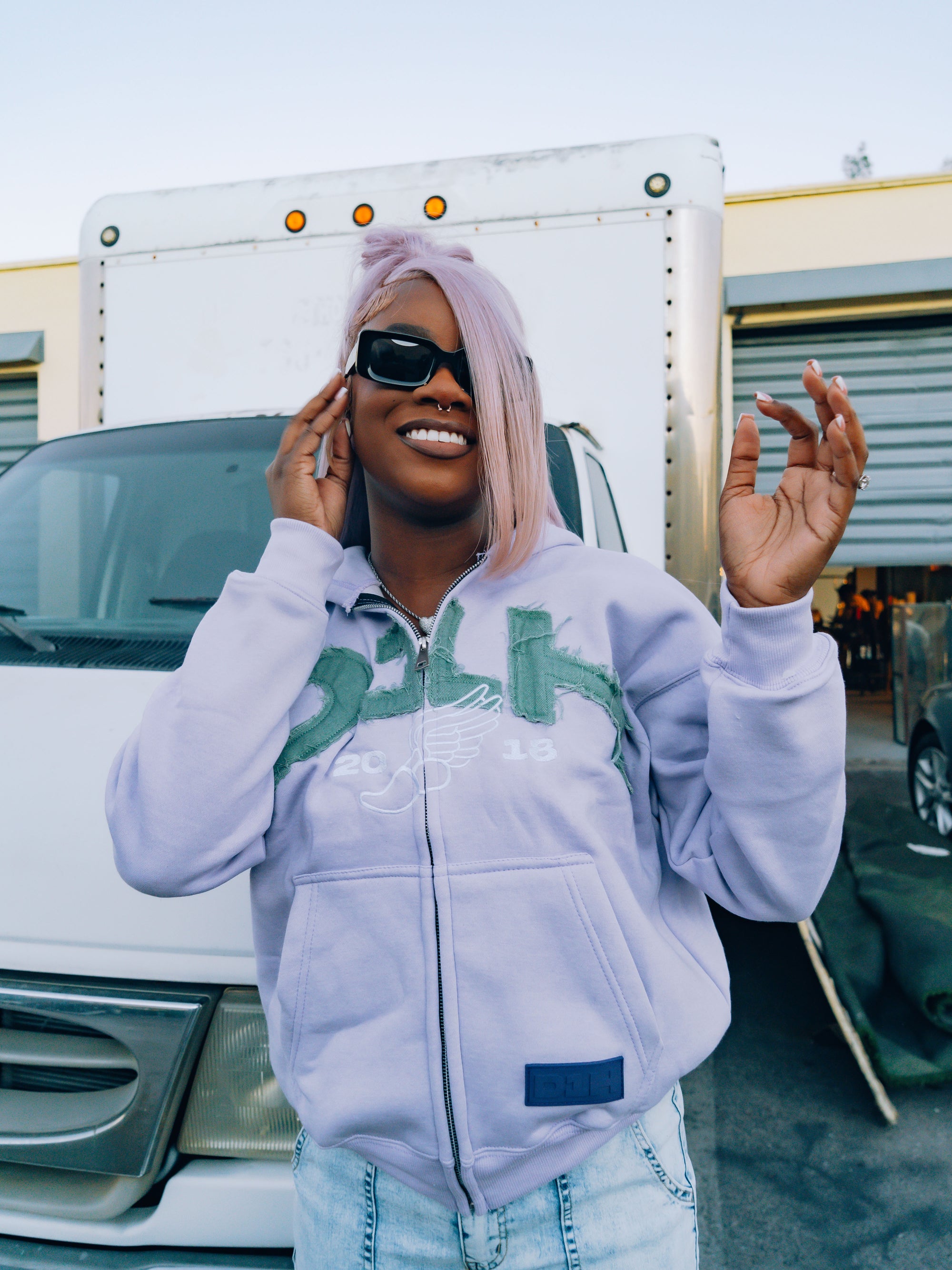 D1H DreamChaser Hoodie ( Purple )
