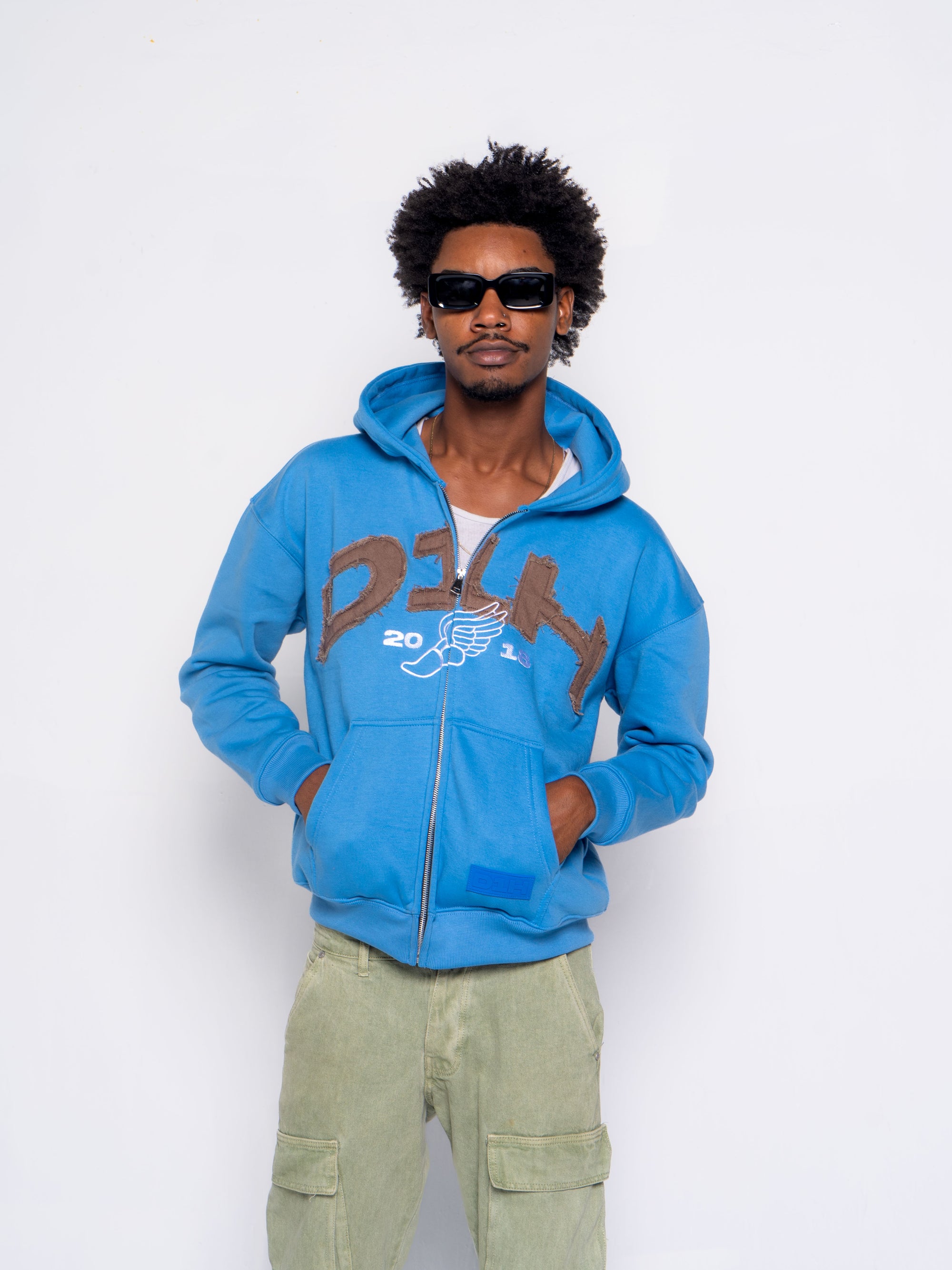 D1H DreamChaser Hoodie ( Blue )