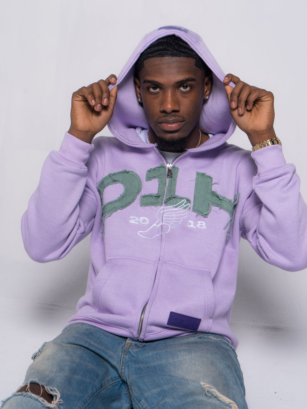 D1H DreamChaser Hoodie ( Purple )