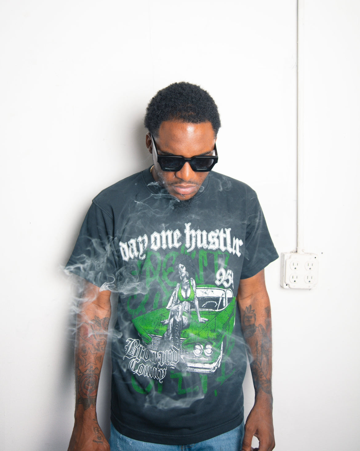 Home Team Collection T shirt '' Green ''