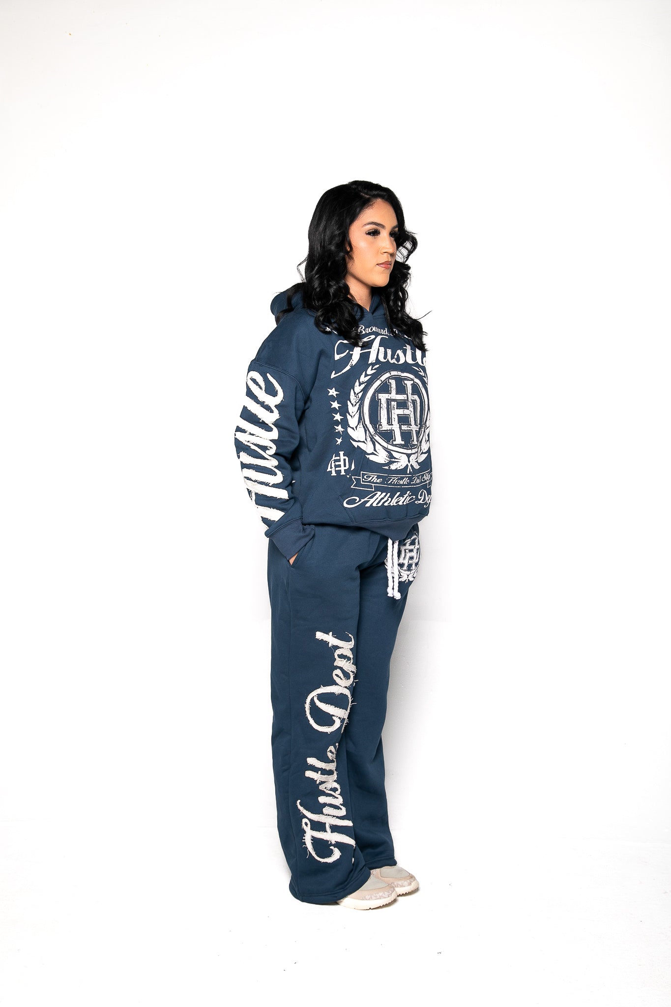 D1H Athletic Set " Navy Blue "