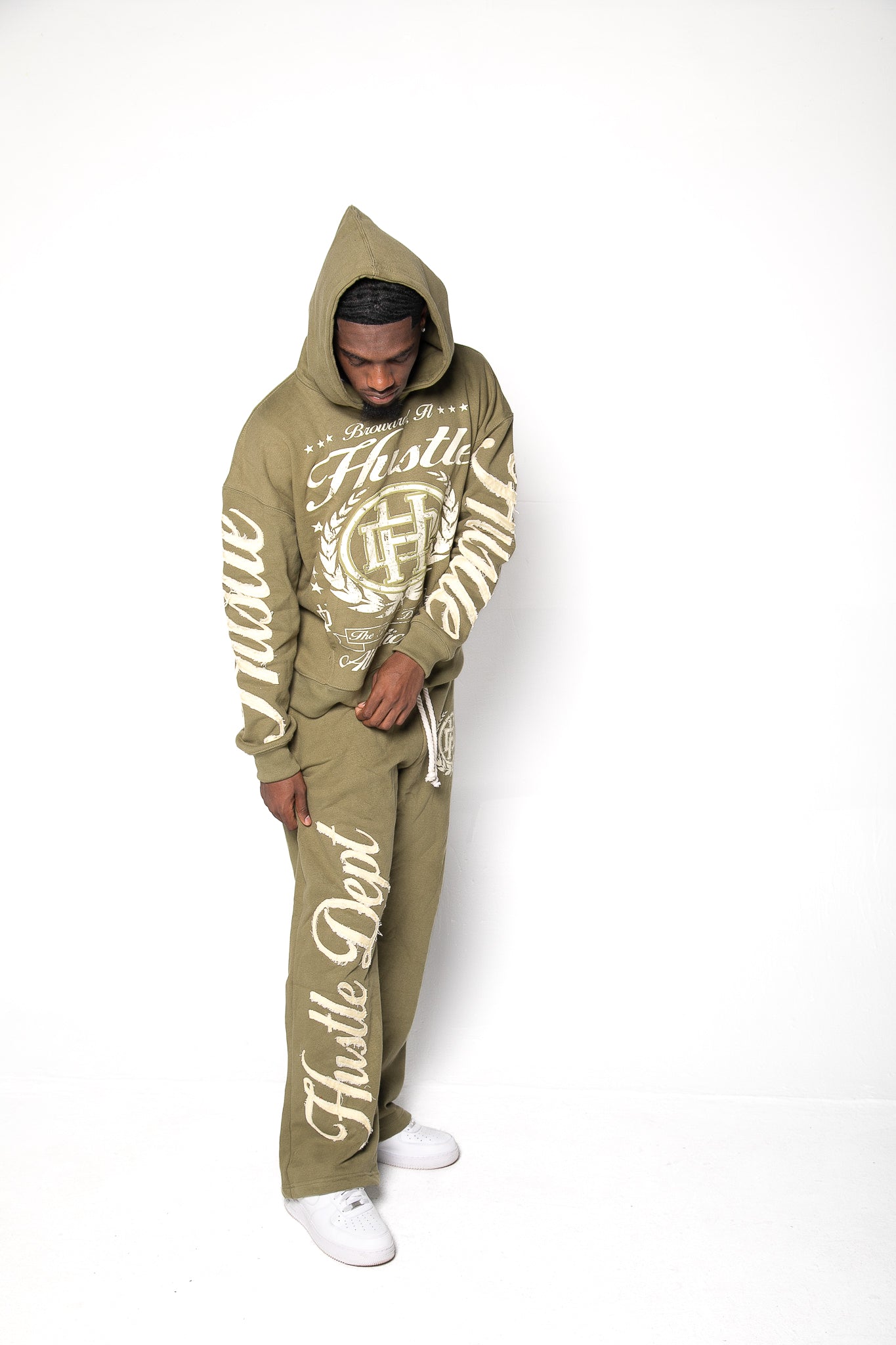 D1H Athletic Set " Olive Green "