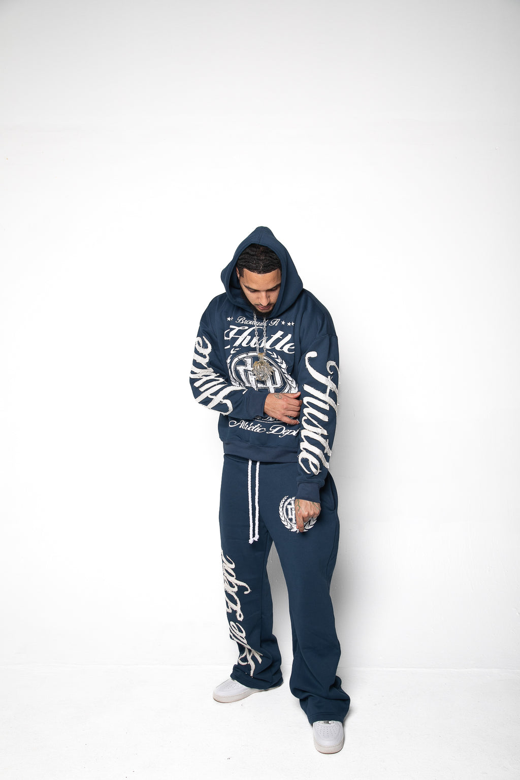 D1H Athletic Set " Navy Blue "
