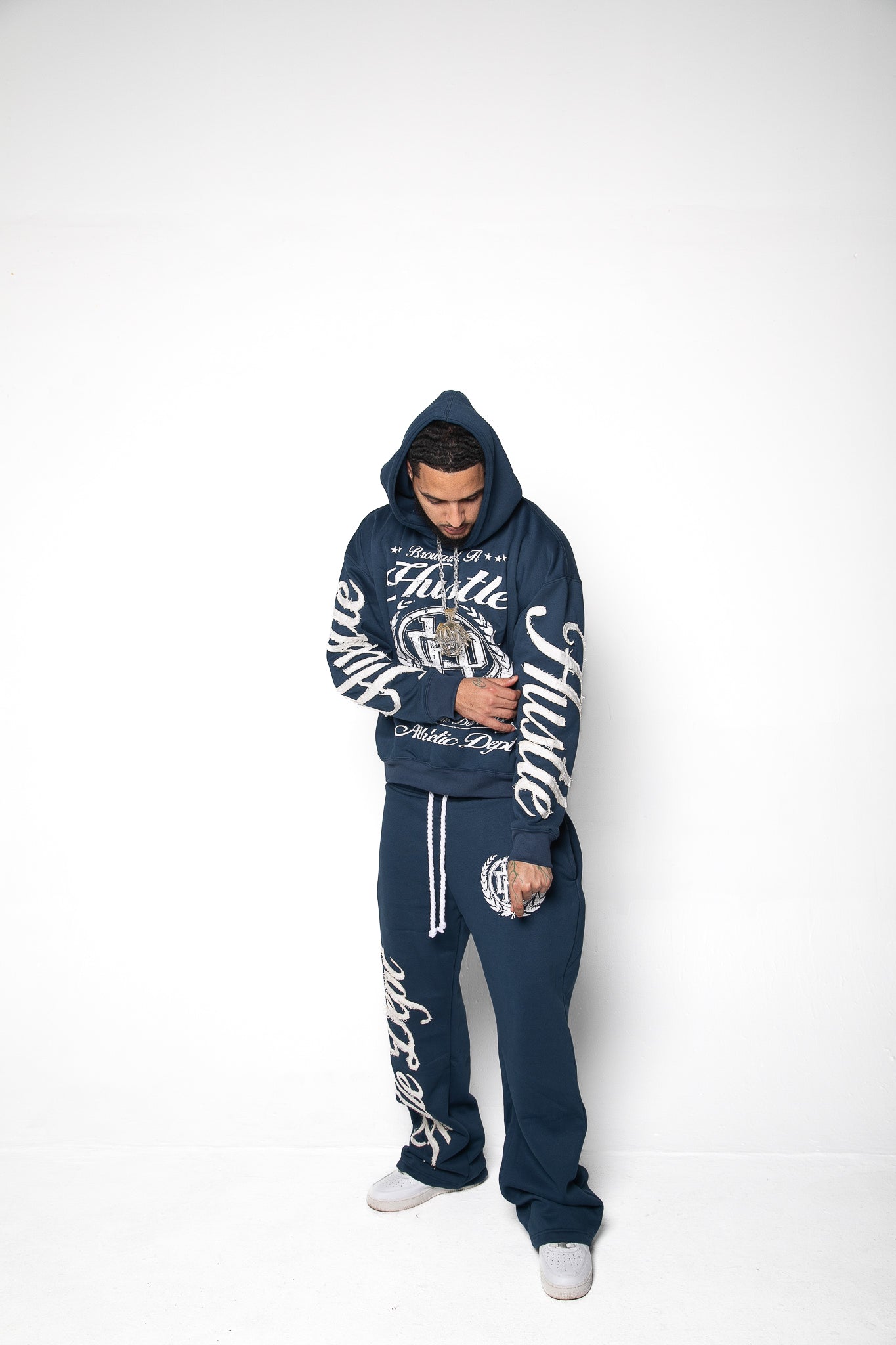 D1H Athletic Set " Navy Blue "