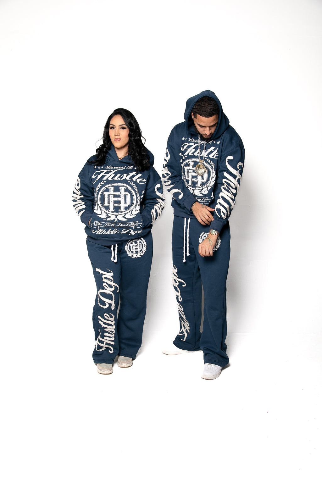 D1H Athletic Set " Navy Blue "