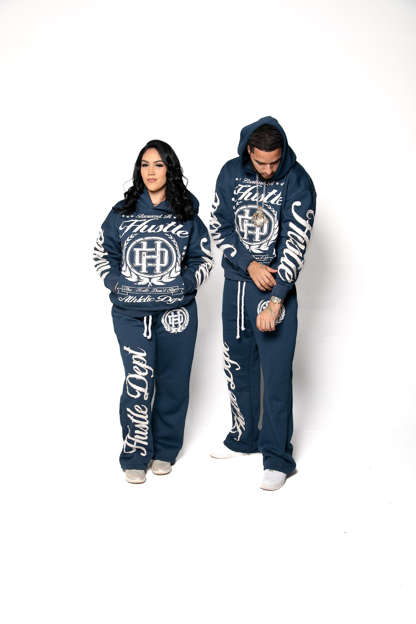 D1H Athletic Set " Navy Blue "