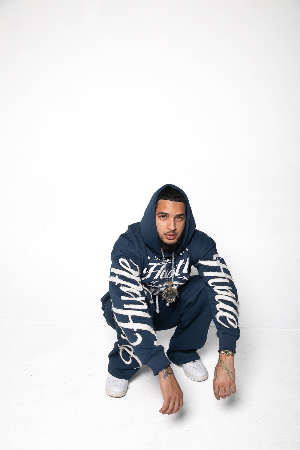 D1H Athletic Set " Navy Blue "