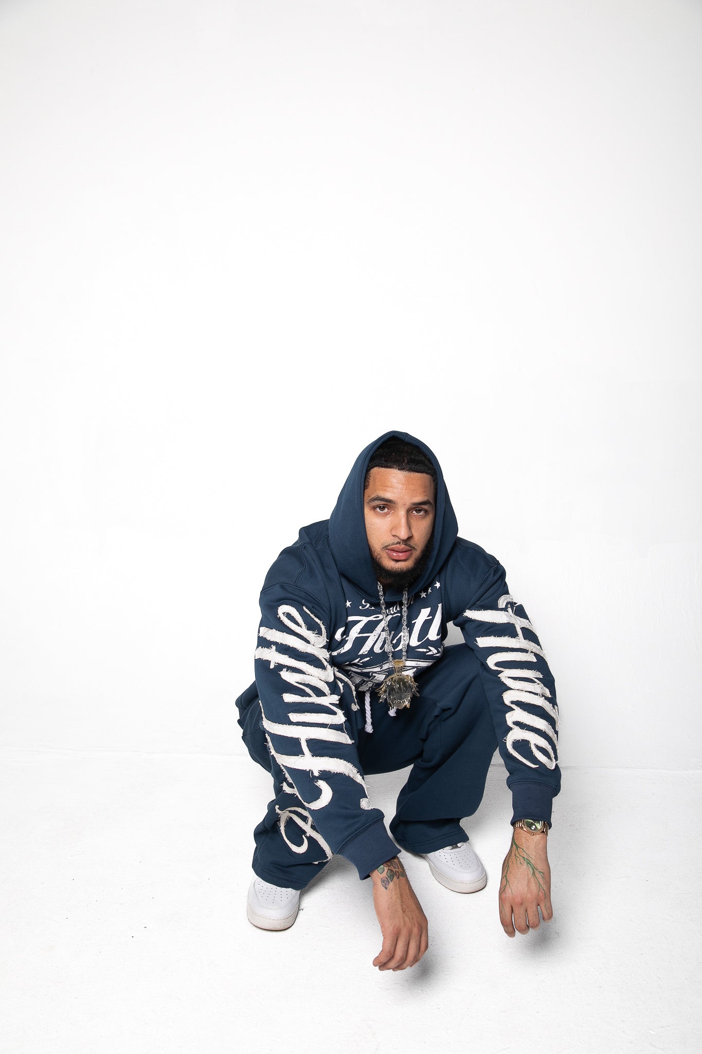 D1H Athletic Set " Navy Blue "