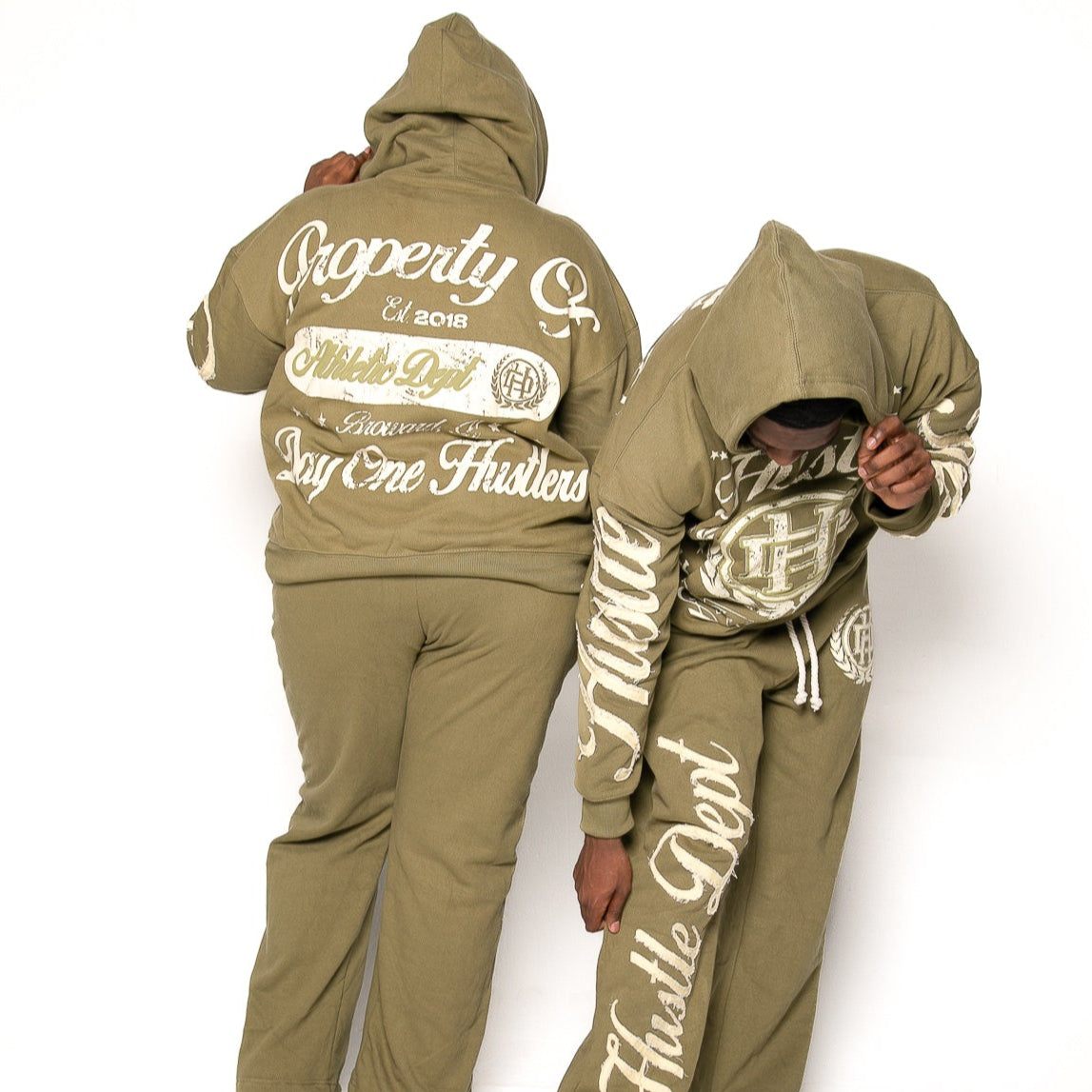 D1H Athletic Set " Olive Green "