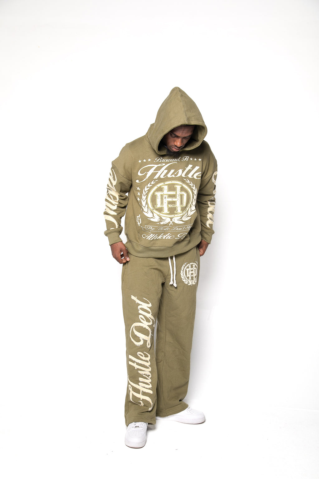 D1H Athletic Set " Olive Green "