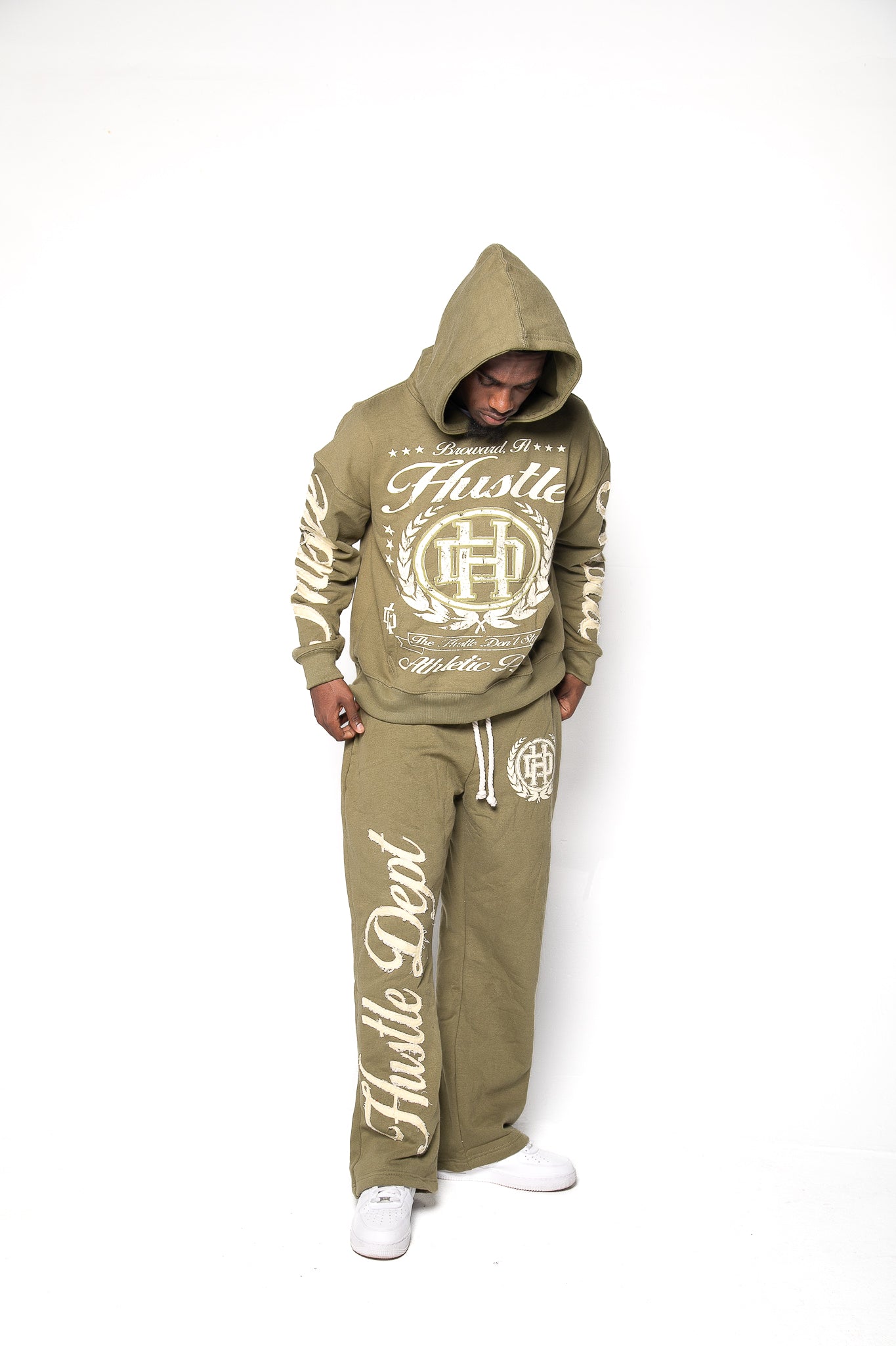 D1H Athletic Set " Olive Green "