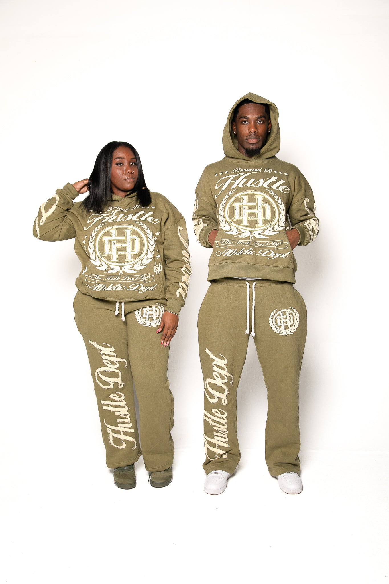 D1H Athletic Set " Olive Green "
