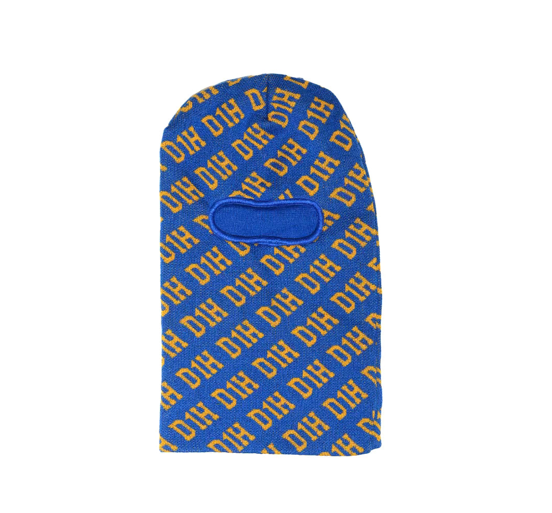 D1H Ski Mask ( Blue & Yellow  )