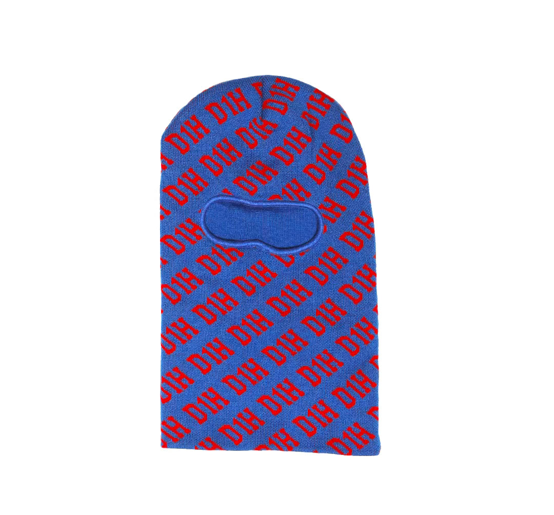 D1H Ski Mask ( RED & BLUE  )