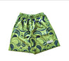 d1h abstract mesh shorts green