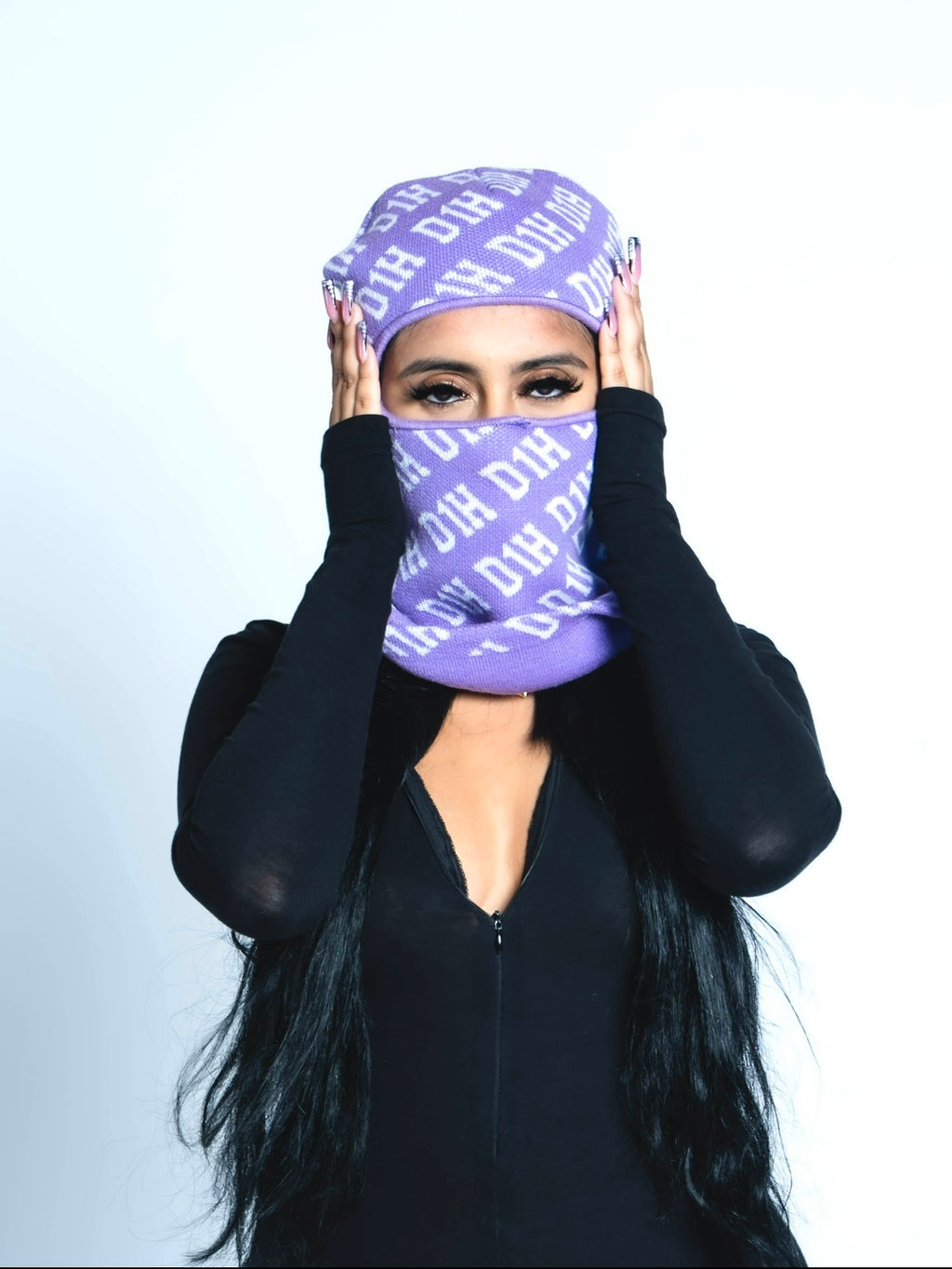 D1H Ski Mask ( LIGHT PURPLE )