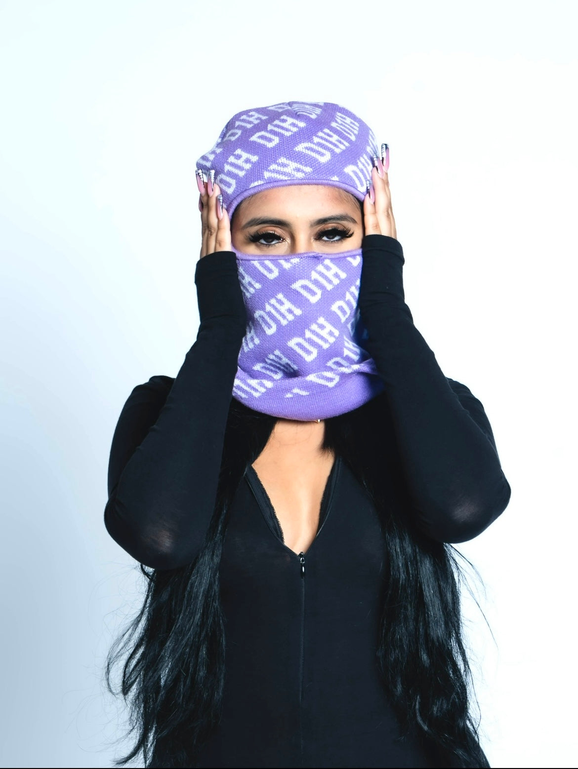 D1H Ski Mask ( LIGHT PURPLE )