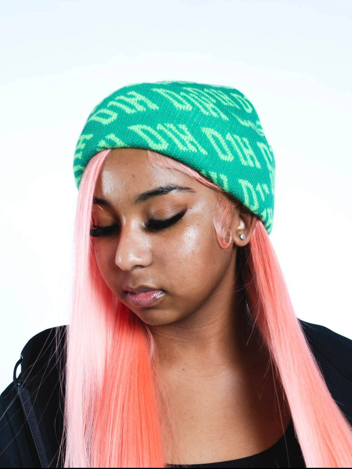 D1H Ski Mask ( DOUBLE GREEN )