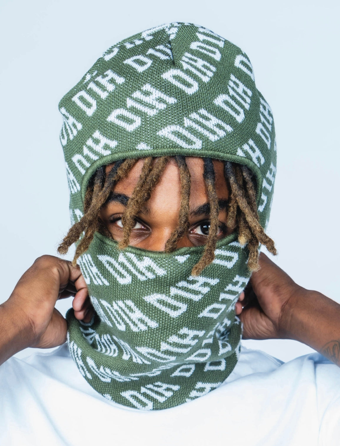 D1H Ski Mask ( OLIVE GREEN )