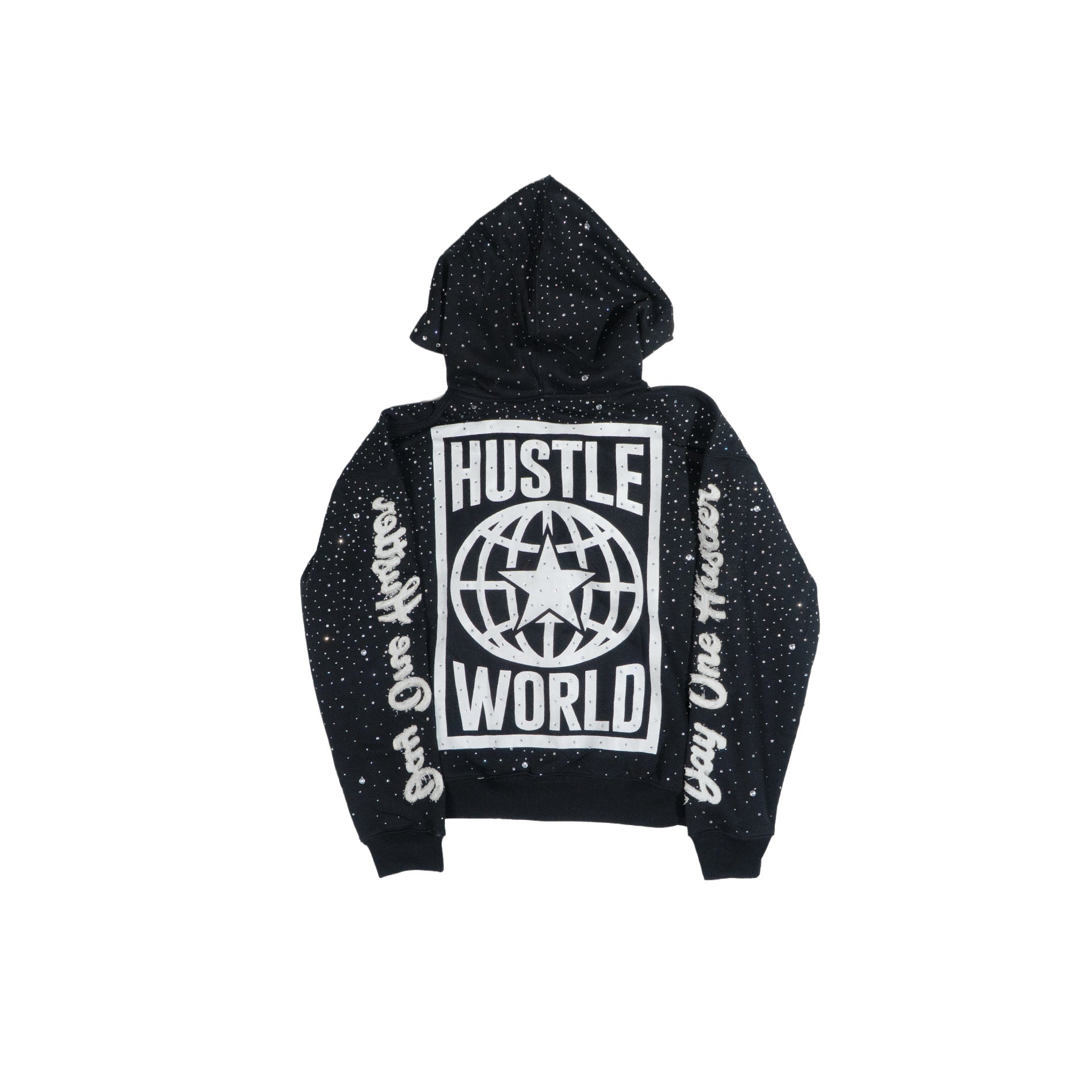 Blue "Hustle World vol.2" Hoodie