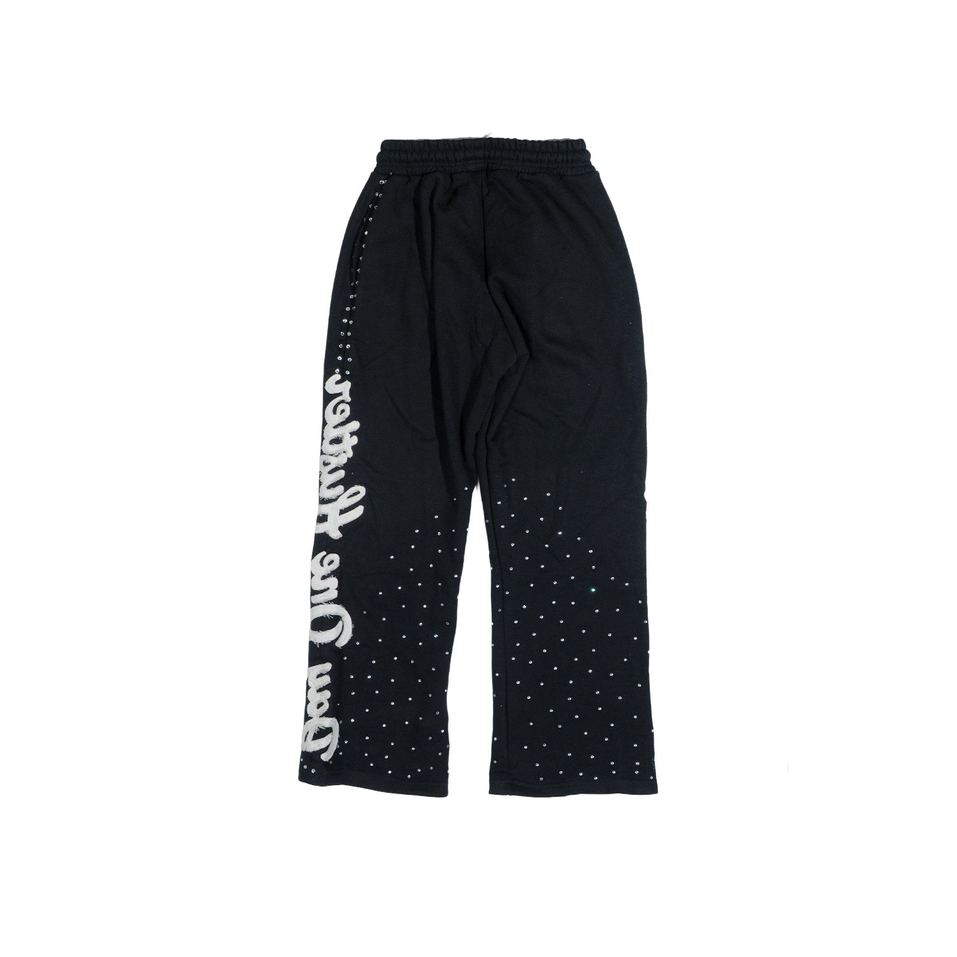 Black "Hustle World vol.2" Sweatpants