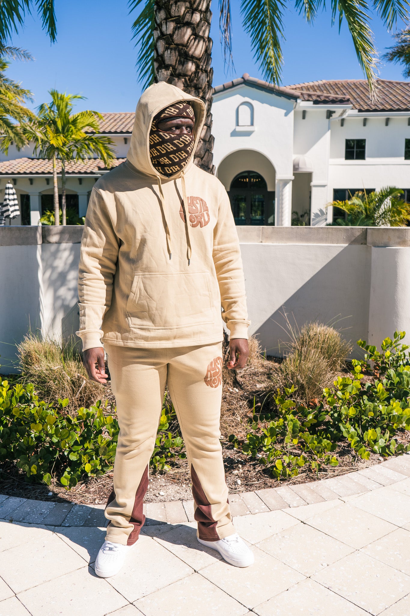 D1H Hustle World Set ( Tan / Brown )