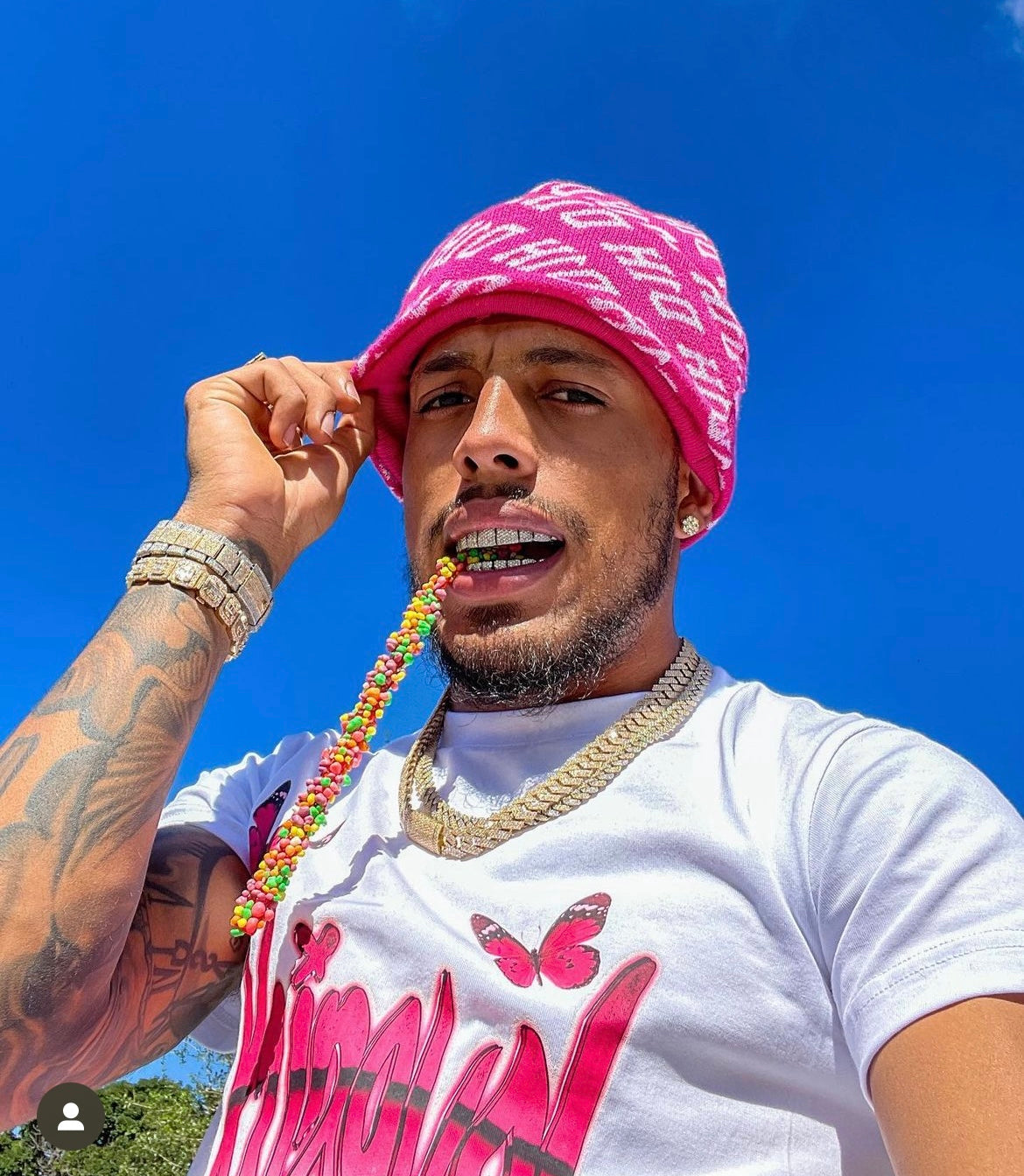 D1H Ski Mask ( HOT PINK )