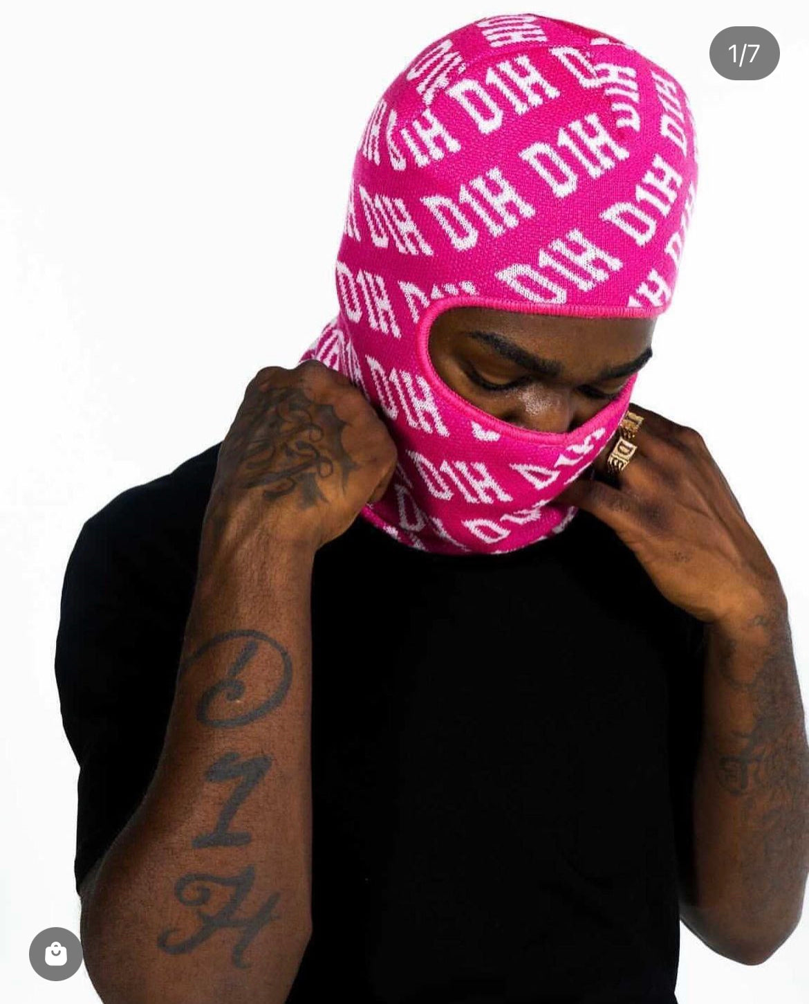 D1H Ski Mask ( HOT PINK )