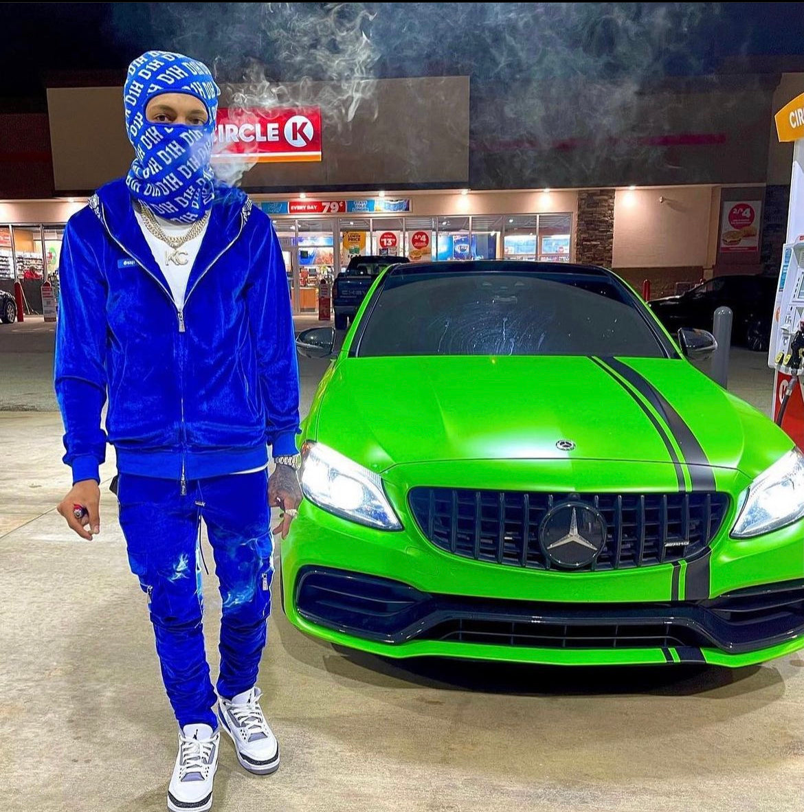 D1H Ski Mask ( ROYAL BLUE )