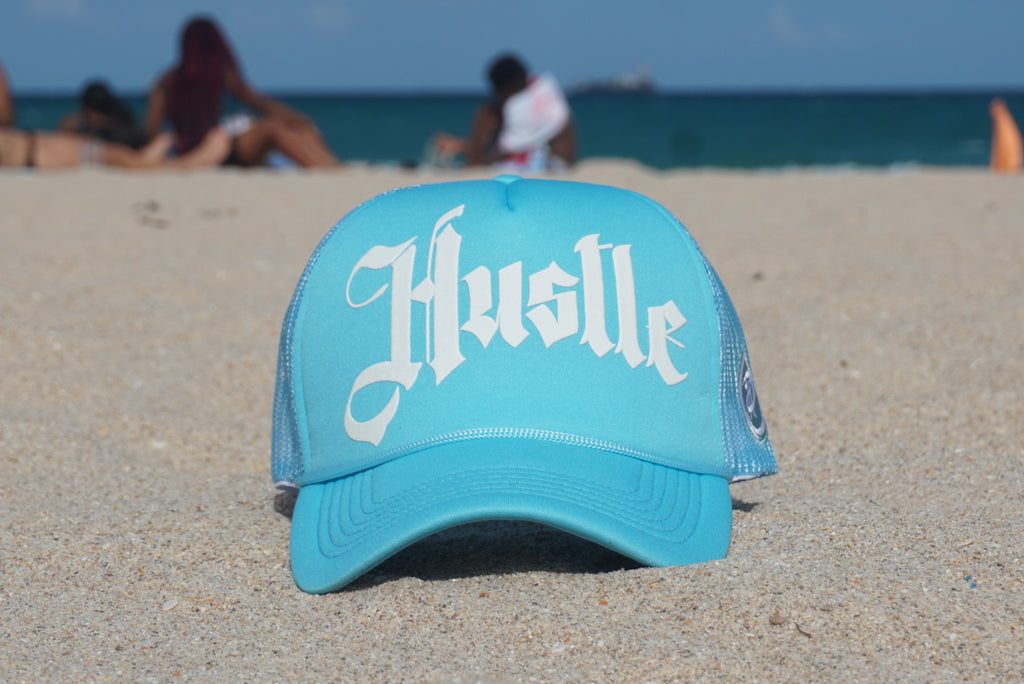 Hustle Trucker ( BLUE )