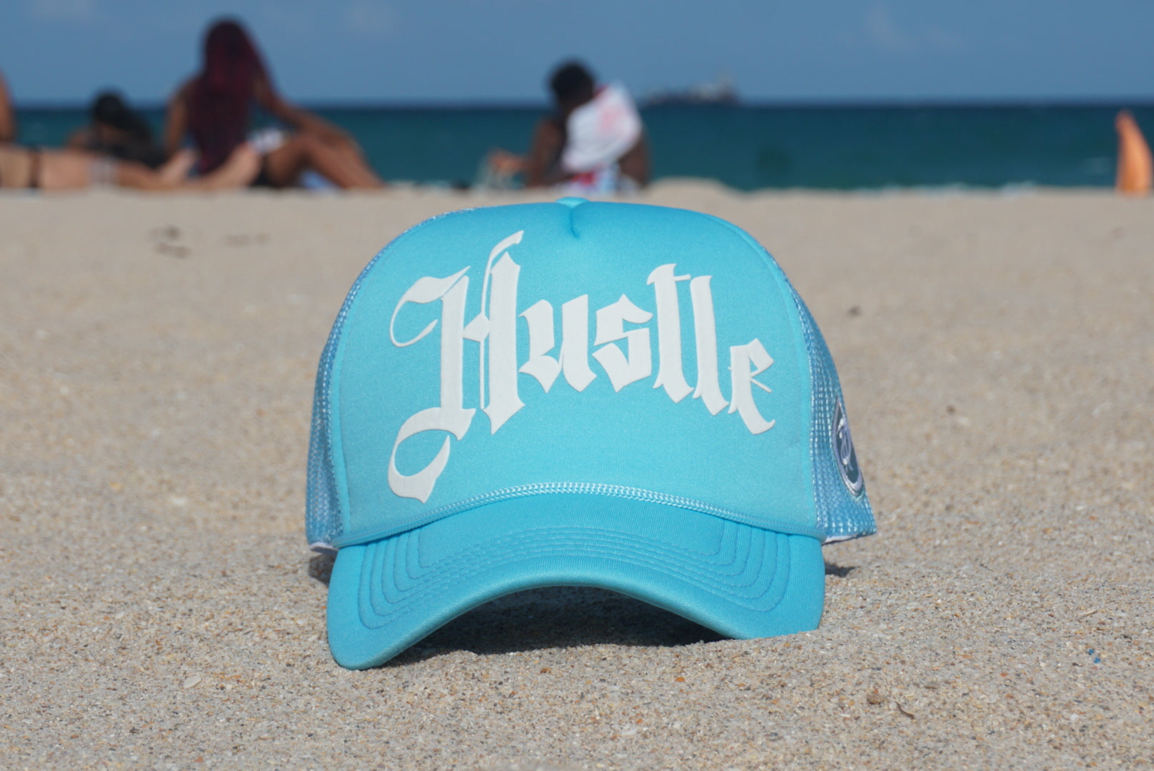 Hustle Trucker ( BLUE )