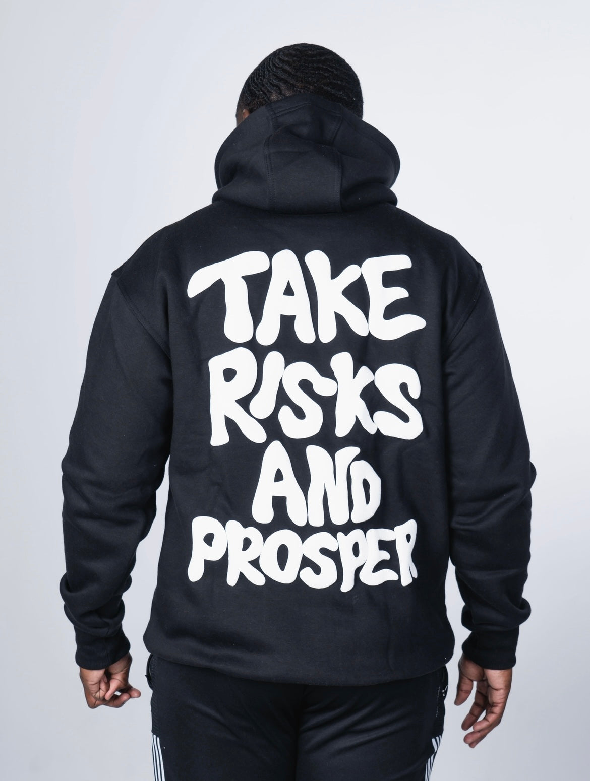 TRAP Hoodie ( Black / White )