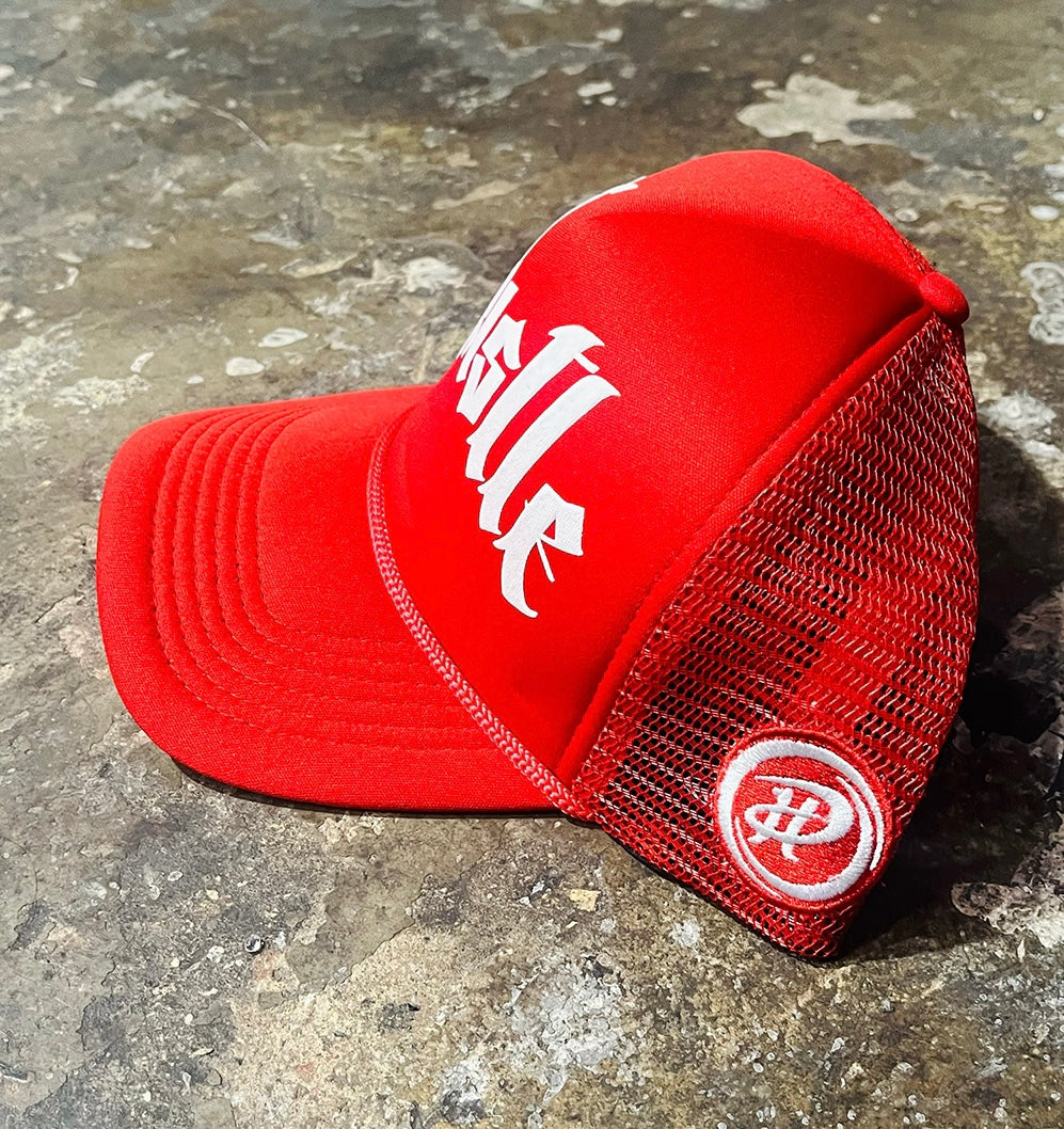 Hustle Trucker ( RED )